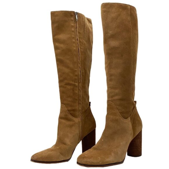 sam edelman camellia chestnut knee high boots - Picture 1 of 7